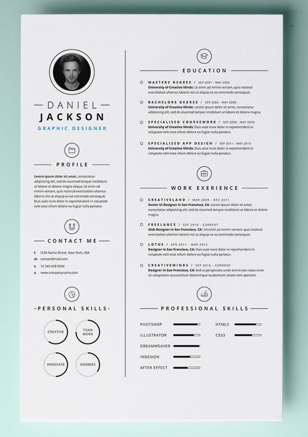 pages resume template mac